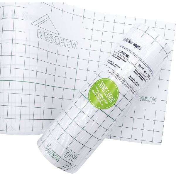 Rouleau de pellicule adhesive bio format 25 x 0.5m, N.C — PETIT MATERIEL BUREAU ET ECOLE