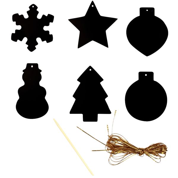Sachet de 39 formes de Noël à gratter, N.C — TRAVAUX MANUELS