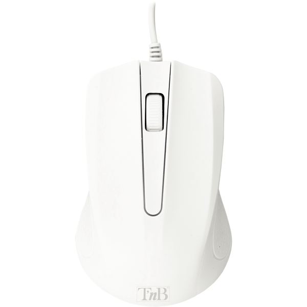 TNB SHARK - Wired optical mouse - white, T'NB — INFORMATIQUE