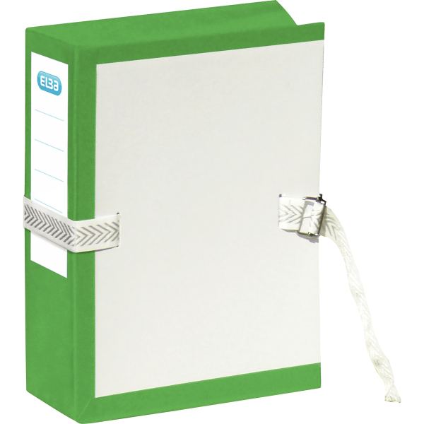 Pochette d'archives en PVC 24x32 cm verte, N.C — CLASSEMENT