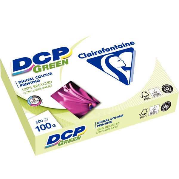 Ramette de 500 feuilles format A3 100 grammes blanc DCP GREE — PAPIERS