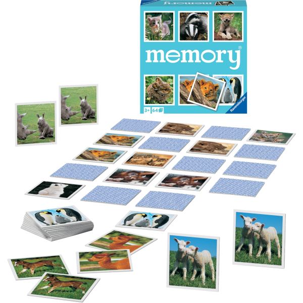 Mémory bébé animaux, N.C — JEUX
