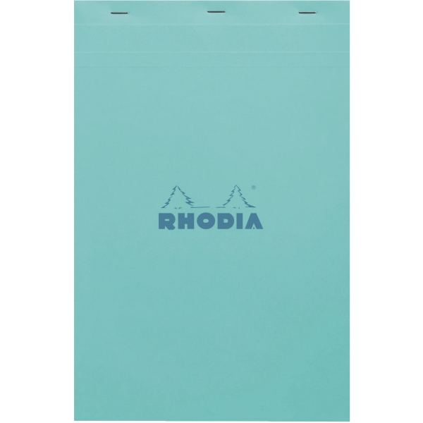 Rhodia Bloc Agrafé Couleurs N°19 5/5 80 Feuillets Microperforés, Couverures — Cahiers & blocs notes