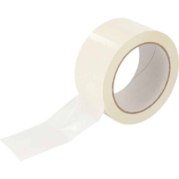Lot de 6 rouleaux adhésifs en PVC blanc 66 mx50 mm, N.C — COURRIER ET EXPEDITION