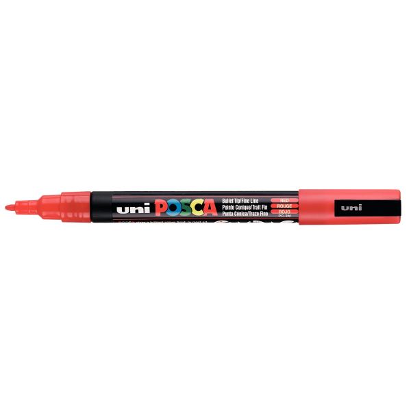 Marqueur Posca pointe fine ogive rouge — Non classé