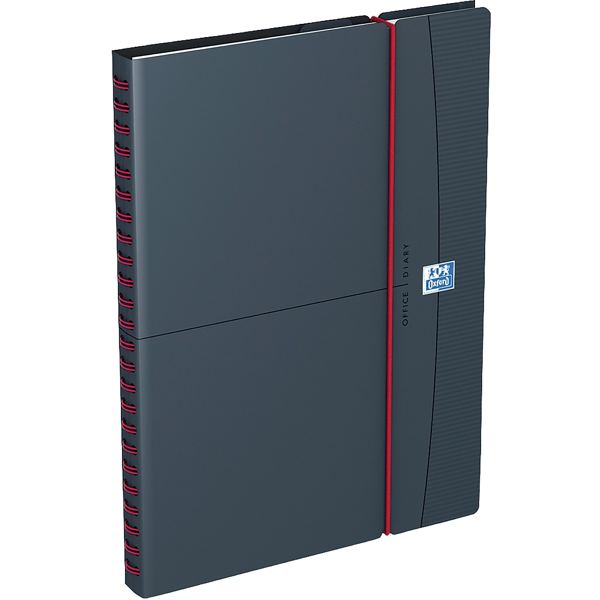 Agenda semainier Office 15x21 cm gris, Oxford — Agendas planning