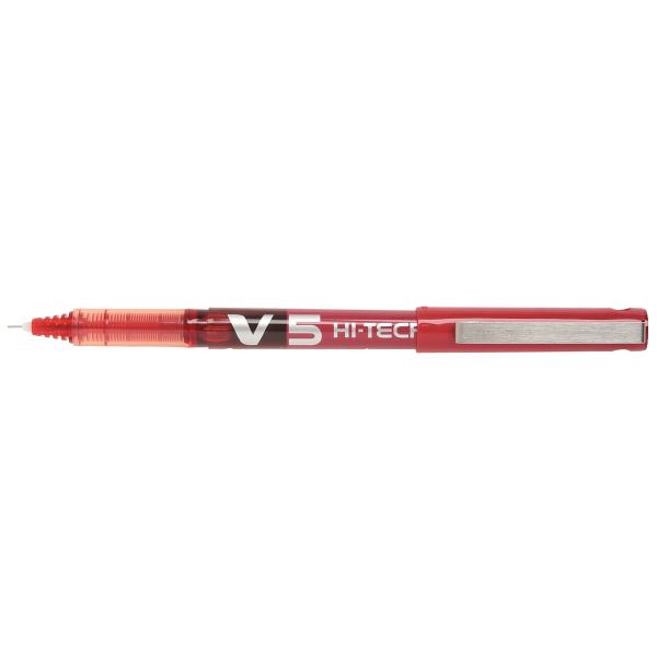PILOT Stylo roller Hi-Tecpoint V5, rouge — Stylos roller