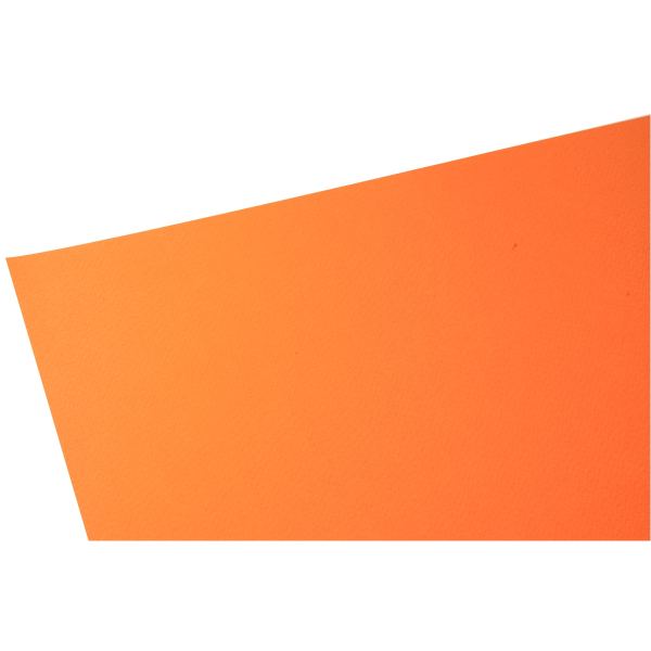 Paquet de 10 feuilles à dessin 50x65 cm 160g orange vif, N.C — DESSIN SCOLAIRE ET PROFESSIONNEL