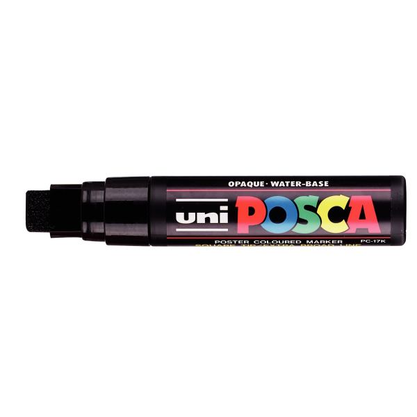 POSCA Marqueur à pigment PC-17K, noir — Marqueurs à pigment