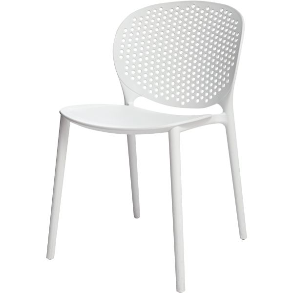 Chaise Beez blanc, N.C — MOBILIER