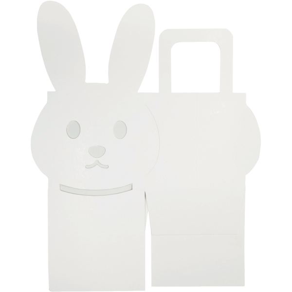Lot de 10 paniers lapin paques, N.C — TRAVAUX MANUELS