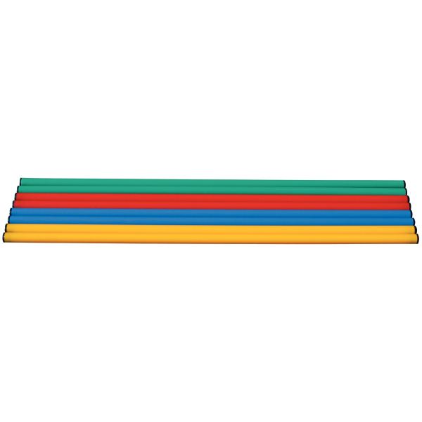 Lot de 8 batons de 1m 4 couleurs assorties, N.C — JEUX