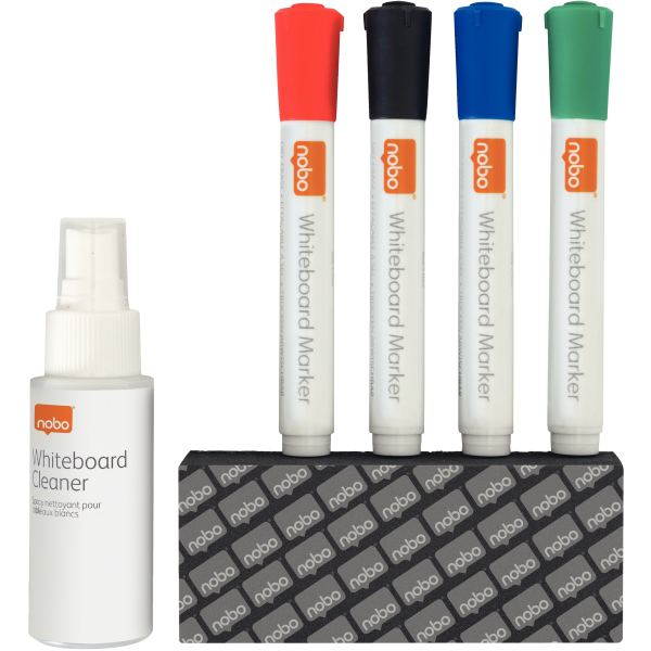 Kit de nettoyage pour tableaux blancs, Nobo — EQUIPEMENT CLASSE ET BUREAU