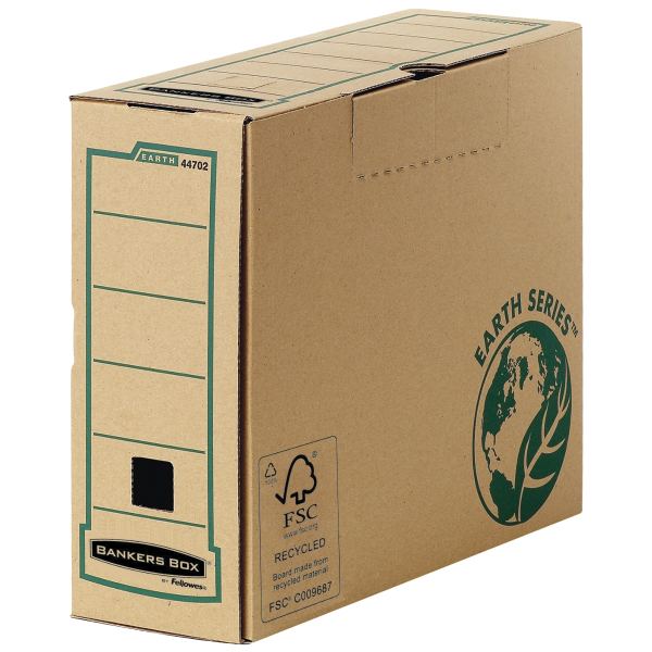 Fellowes Boîte d'archives BANKERS BOX EARTH, marron, — Système d'archivage