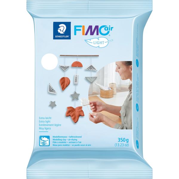 Pain de pâte à modeler Fimo Air Light 350 grammes blanc — Non classé