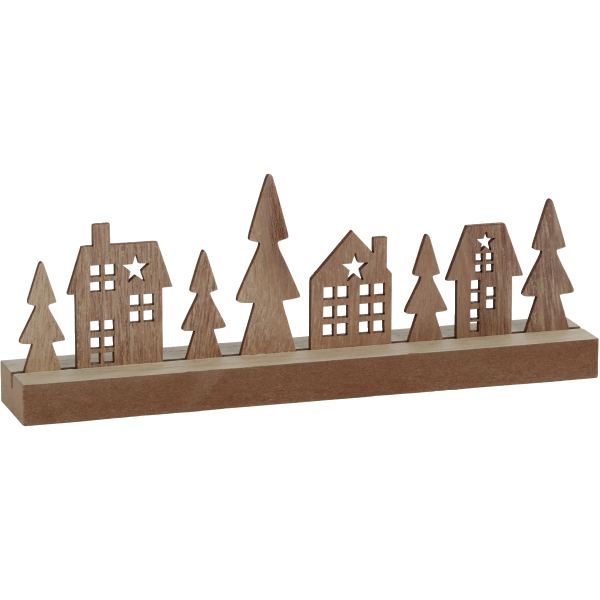 Centre de table Noël en bois, GRAINE CREATIVE — TRAVAUX MANUELS