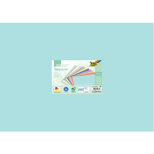 folia Papier de couleur PASTEL, 500 x 700 mm, 130 g/m2 — Papiers pour bricolage
