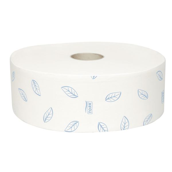 TORK Papier toilette grand rouleau Jumbo, 2 couches, blanc — Papiers d'hygiène