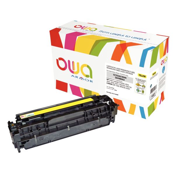 OWA cartouche laser jaune remanufacturée compatible Canon 71 — CONSOMMABLES INFORMATIQUES