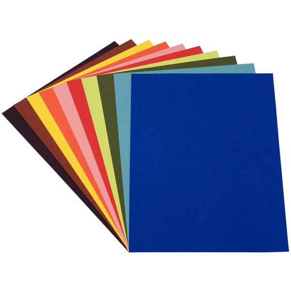 Paquet de 100 feuilles couleur 21x29,7cm 120g, N.C — DESSIN SCOLAIRE ET PROFESSIONNEL