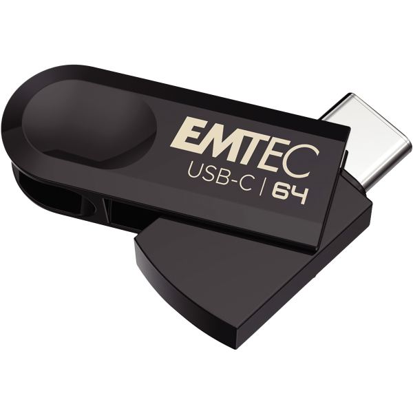 Clé USB Type-C 3.2 Emtec 64 Go, N.C — INFORMATIQUE