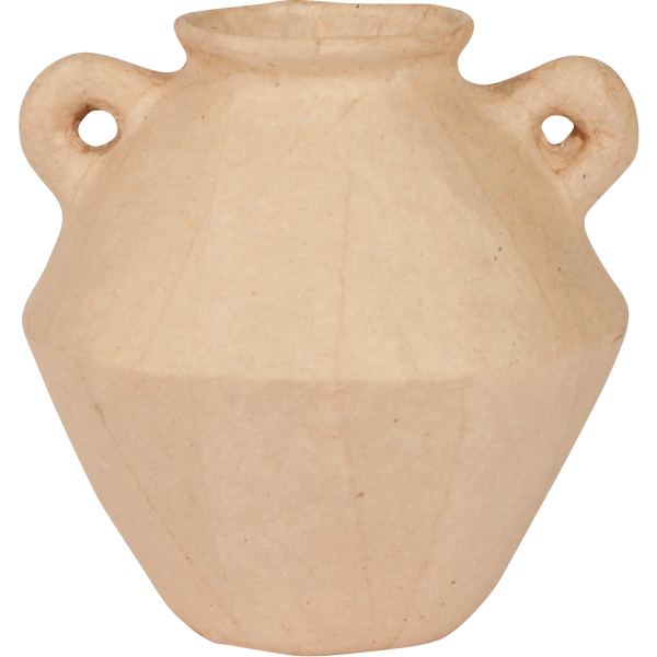 Vase jarre waterproof en carton brun, N.C — TRAVAUX MANUELS