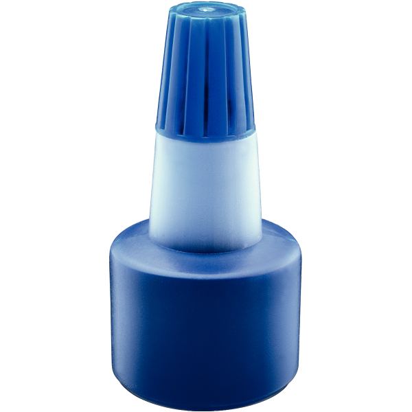 Wonday Encre pour tampon encreur, contenu: 30 ml, bleu — Tampons & encreurs de couleur