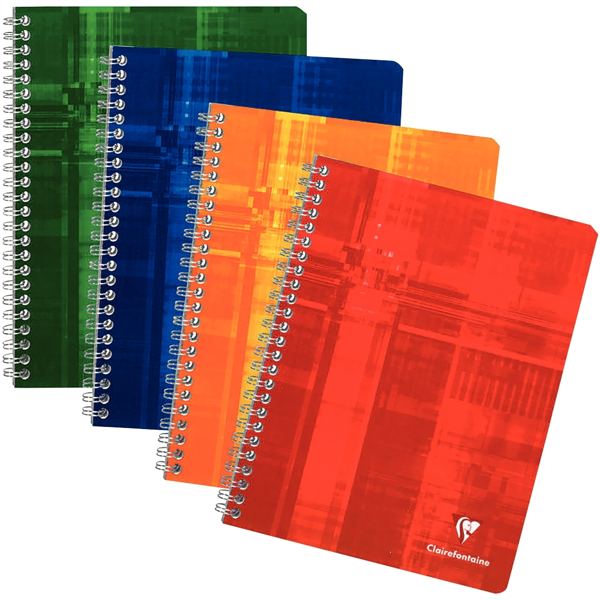 Clairefontaine Cahier à spirale, 170 x 220 mm, 100 pages — Cahiers francais