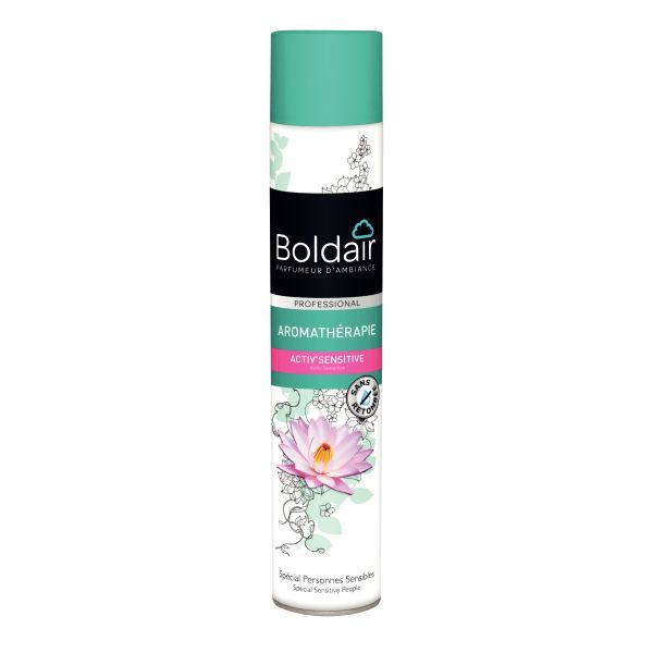 Aérosol 500 ml désodorisant aromathérapie patchouli, BOLDAIR — SERVICES GENERAUX