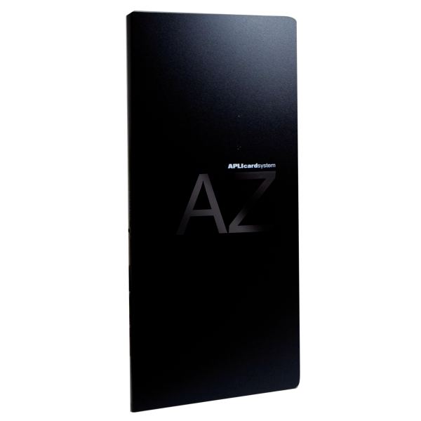 Porte cartes de visite 160 cartes en polypropylène noir, N.C — CLASSEMENT