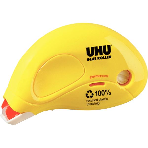 UHU Roller de colle Dry & Clean Roller, permanent — Roller & tampon de colle