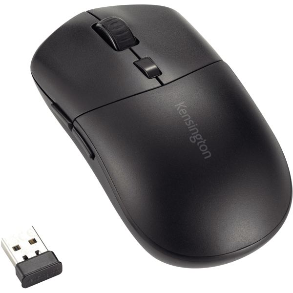 Souris sans fil rechargeable Kensington noire droitière — INFORMATIQUE