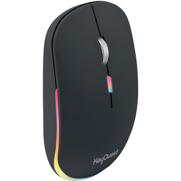 Souris sans fil hybride rechargeable KeyOuest couleur noir, N.C — INFORMATIQUE