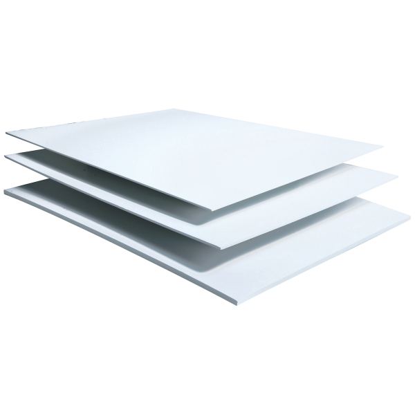 Feuille de carton mousse 3 mm d'épaisseur format 50 x 65 cm, N.C — TRAVAUX MANUELS