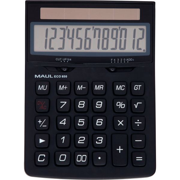 Machine à calculer de bureau MAUL 12 chiffres Green 850, N.C — BUREAUTIQUE