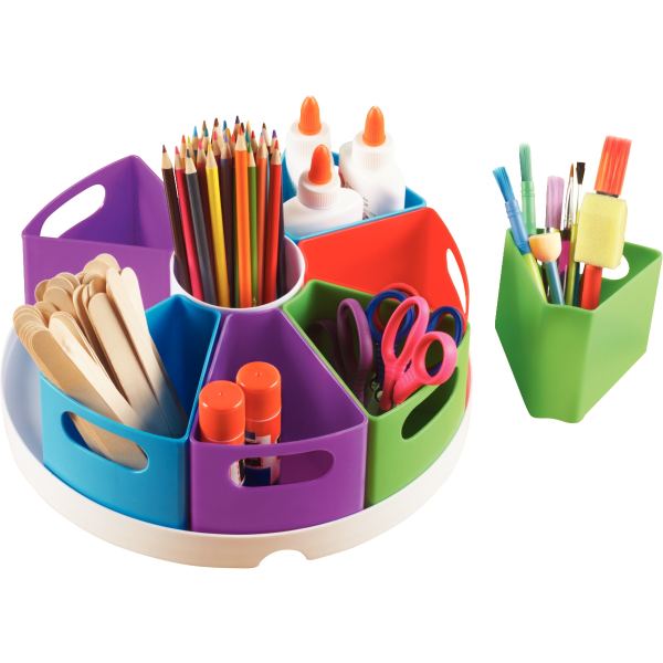 Carrousel de rangement 9 compartiments, N.C — EQUIPEMENT CLASSE ET BUREAU