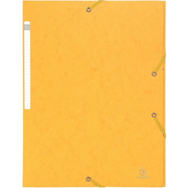 Chemise 3 rabats à élastiques SCOTTEN en carte lustrée 600g, — CLASSEMENT