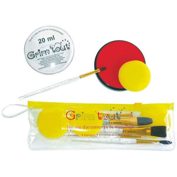 Trousse d'accessoires de maquillage, GRIM'TOUT — TRAVAUX MANUELS