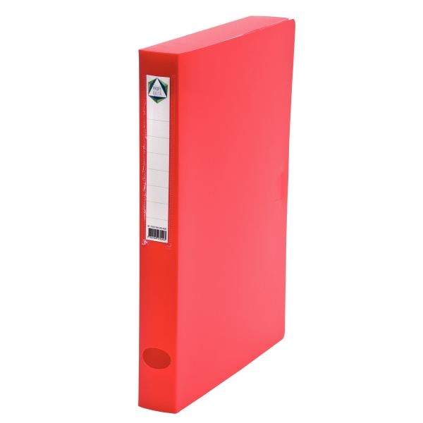 Boite de classement en polypropylène dos 4 cm, rouge, N.C — CLASSEMENT