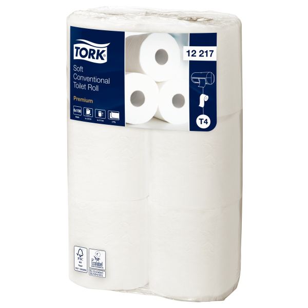 Lot de 6 rouleaux papier hygiènique Premium 2 plis, N.C — SERVICES GENERAUX