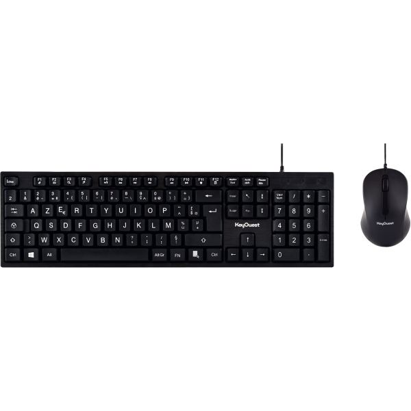 Pack clavier et souris filaire KeyOuest, N.C — INFORMATIQUE