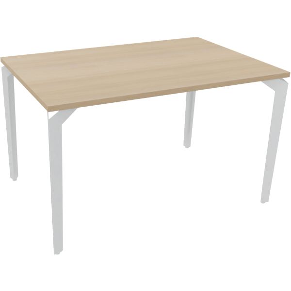 Bureau individuel élément départ L180 cm Paris plateau Acaci, N.C — MOBILIER