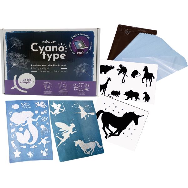 kit pack atelier cyanotype, N.C — TRAVAUX MANUELS