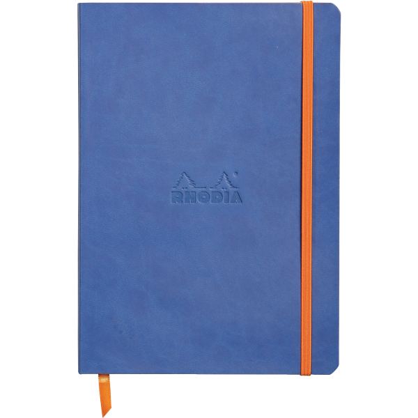 RHODIA Carnet souple RHODIARAMA, A5, quadrillé, bleu saphir — Carnets de notes & cahiers