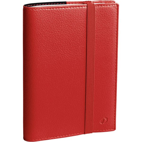 Agenda semainier Time&Life 10x15 cm rouge vermeil, N.C — CAHIERS ET DERIVES DE PAPIER