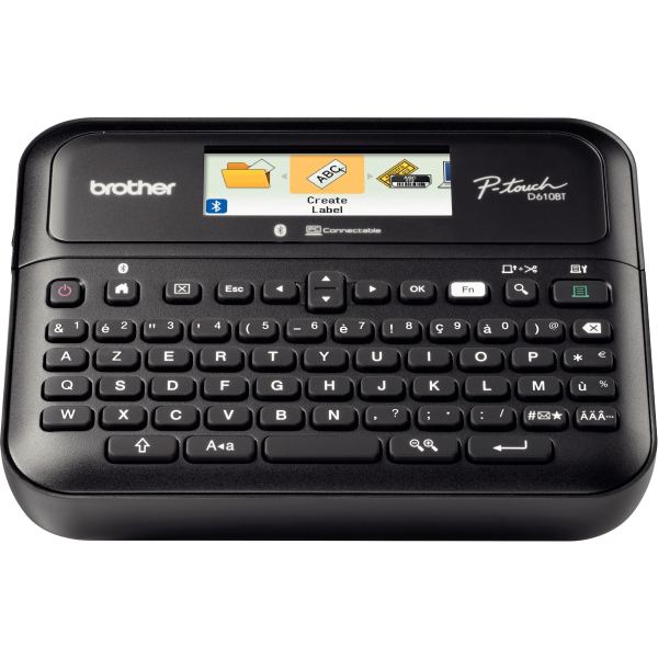 BROTHER PT-D610BTVP Business Professional Connected Label Maker 24mm with case — BUREAUTIQUE