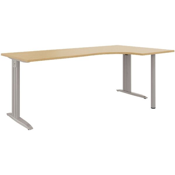 Plan compact 90° Onyx retour droit L.180 x P.120 et 60 cm pl, N.C — MOBILIER