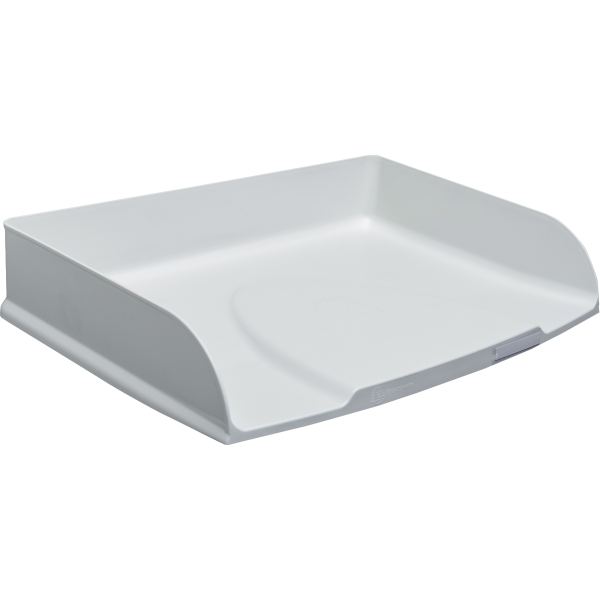 Corbeille courrier horizontale Autentik blanc — EQUIPEMENT CLASSE ET BUREAU