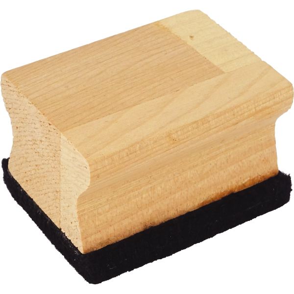 Lot de 3 mini brosses 50x38x40 mm pour ardoise noire, Wonday — EQUIPEMENT CLASSE ET BUREAU