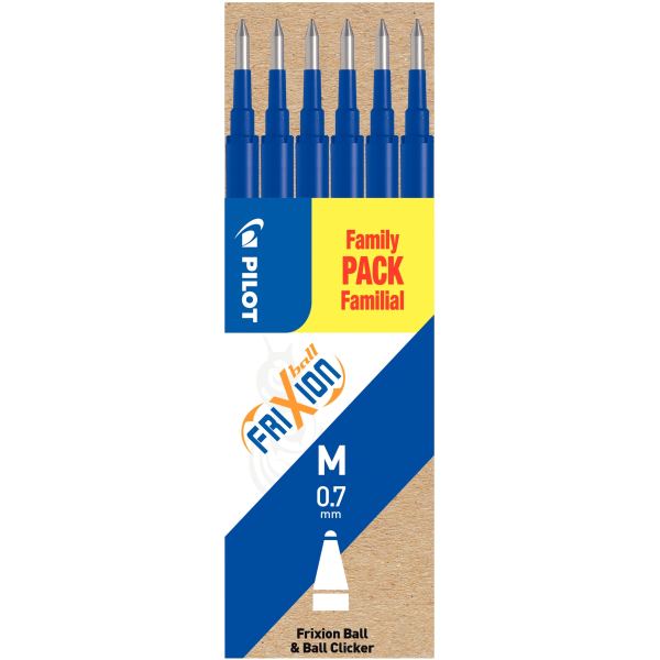 PILOT Recharge pour roller FRIXION BALL BLS-FR7, bleu — Stylos roller